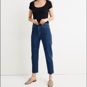 Madewell Bellclaire Wash Tapered Jeans Size 28